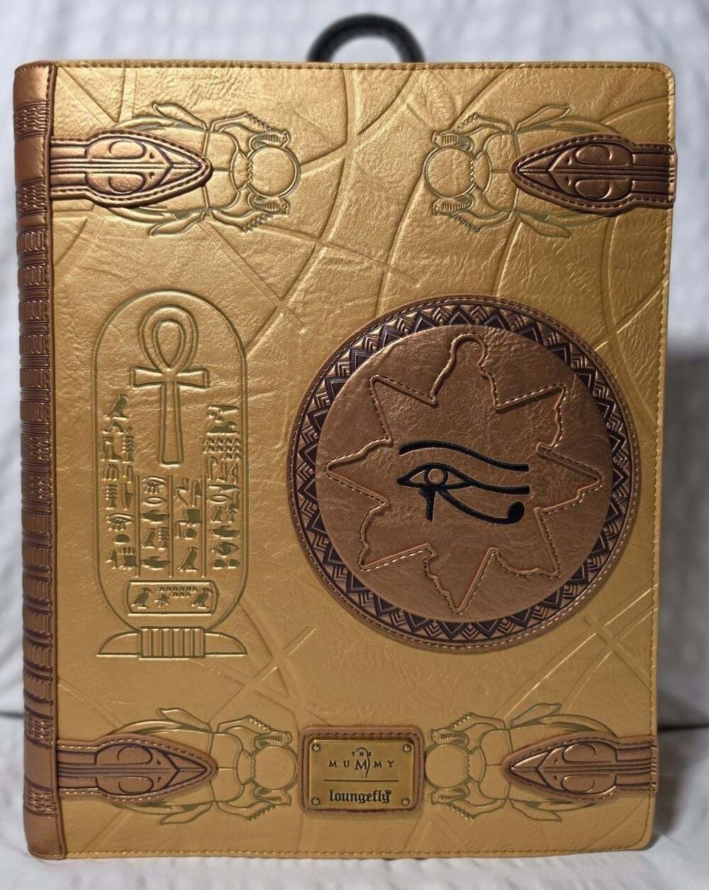 NWT Loungefly The Mummy- Book of the Living (Book of Amun-Ra) Backpack